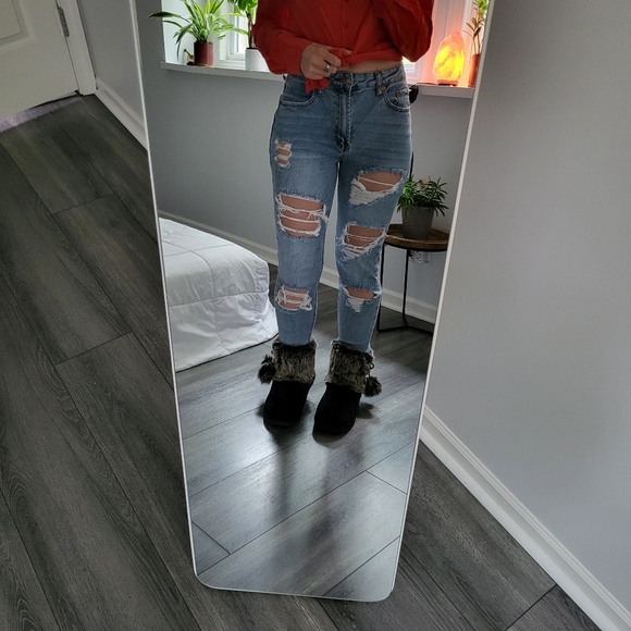 90s distressed high rise summer mom jeans - Picture 5 of 12